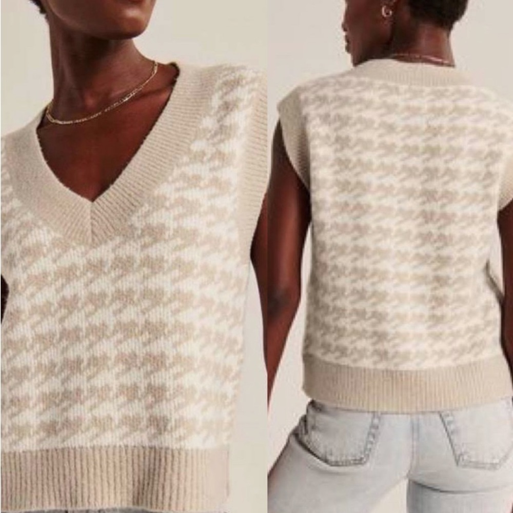 like new abercrombie sweater vest